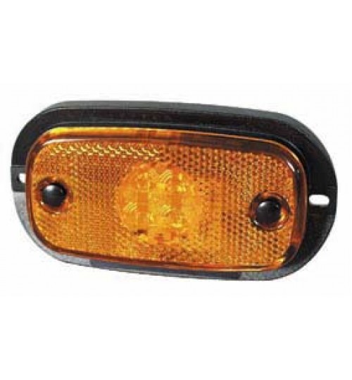 Amber 12V LED  Side Marker Length 120mm  016710